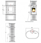 Preview: EEK A+ - Gussofen Kaminofen Globe Fire HERCULINA XL - 7 kW