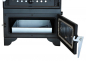 Preview: EEK A Kaminofen mit Backfach und Herdplatte Modell S103 - 10,5kW