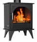 Preview: EEK A Gusskaminofen Z0827, externe Zuluft, Holz&Kohle + dauerbrandf. – 8 kW