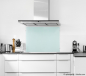 Preview: *Frosty* 70x70cm - Glas-Küchenrückwand Spritzschutz Herd Fliesenspiegel Glasplatte Rückwand