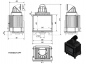 Preview: EEK A - Gusskamineinsatz Kratki FRANEK 10 kW