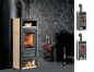 Preview: EEK A+ - Kaminofen Globe Fire LUNA II H Naturstein - 6 kW