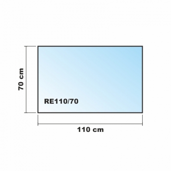 110x70cm - Glas-Küchenrückwand Spritzschutz Herd Fliesenspiegel Glasplatte Rückwand
