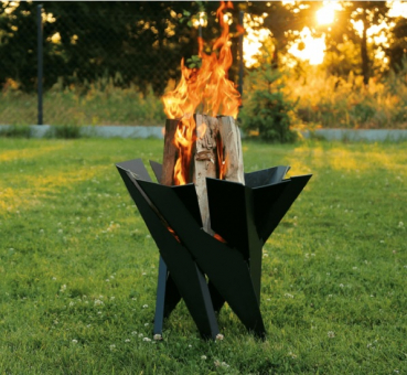 Feuerschale CANASTA Feuerkorb Outdoor Design-Feuerschale modern