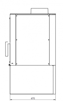 EEK A+ Kaminofen DORAKO STO MAX 14 ECODESIGN - 8,5 kW