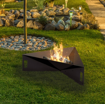 Feuerschale PIRAMIS Feuerstelle Outdoor Feuerkorb Design