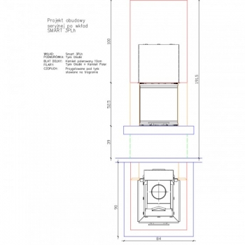 EEK A+ 3-Scheiben-Kaminbausatz ROYAL mit HAJDUK SMART 3PLh - 7,5 kW