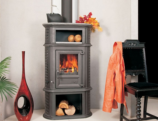 EEK A+ - Gussofen Kaminofen Globe Fire HERCULINA XL - 7 kW